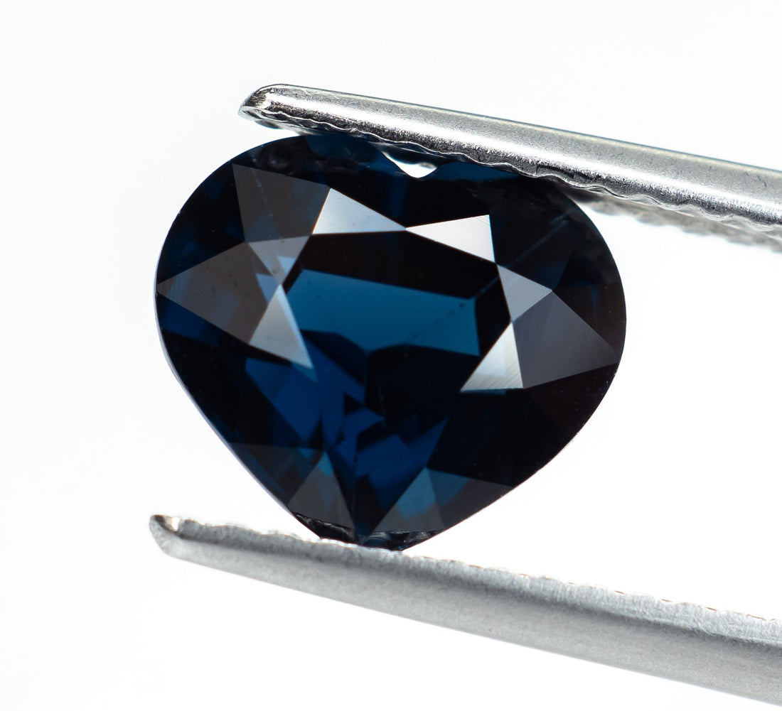 Spinel 2.24 ct – Heart Cut – Deep Blue – ALGT Certified