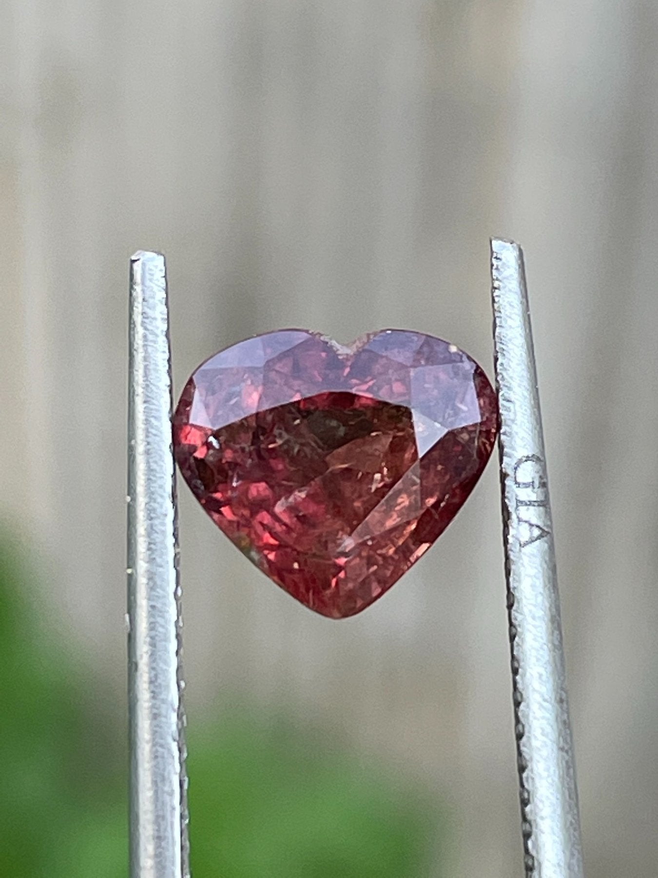 Ruby 1.78 ct – Heart Cut – No Heat – Certified Natural Ruby