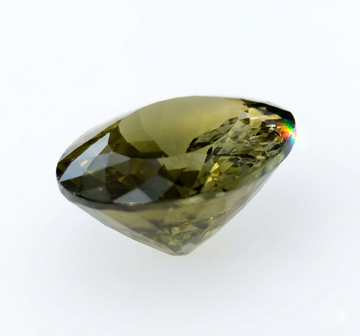 6.28 ct Natural Olive-Yellow Liddicoatite Tourmaline - ICA Certified