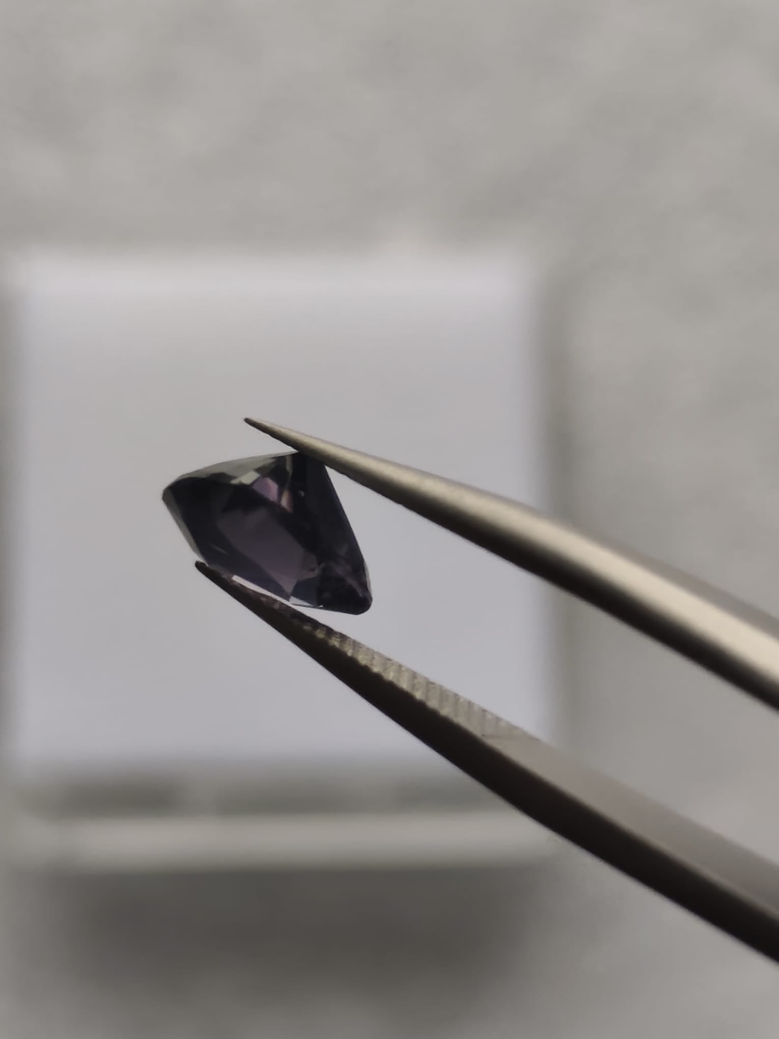 Rare 2.09ct Heart Color-Change Spinel | Deep Purple to Pink | Natural & Unheated | ALGT Certified